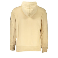 Calvin Klein Herren Sweatshirt aus beiger Baumwolle