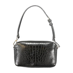 Calvin Klein Damen-Handtasche aus Polyurethan in Schwarz