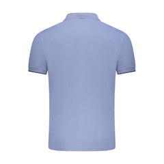 North Sails Blue Cotton Men Polo Shirt