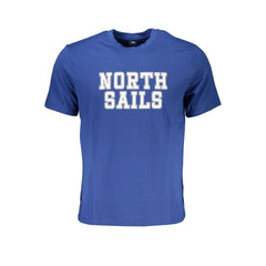 North Sails Herren T-Shirt aus blauer Baumwolle
