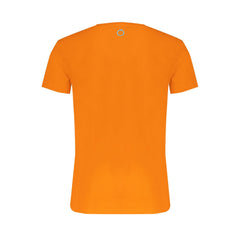 Trussardi Arancione Cotton Men T-Shirt