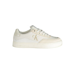 Calvin Klein Bianco Polyurethan Damen-Sneaker