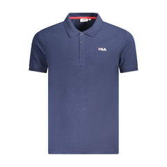 Fila Blaues Poloshirt aus Baumwolle für Herren