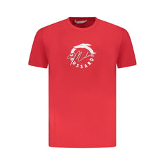 Trussardi Rosso Baumwolle Herren T-Shirt