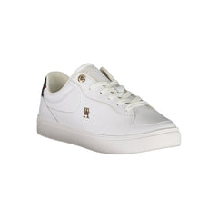 Tommy Hilfiger – Weiße Leder-Sneaker für Damen