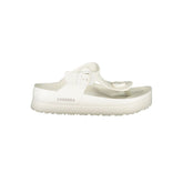 Carrera Bianco Poliuretano Womens Flip Flop with Ankle Buckle