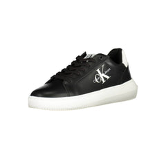 Calvin Klein Nero Leder Herren Sneaker