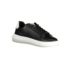 Calvin Klein Nero Leder Herren Sneaker