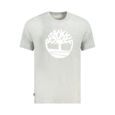 Timberland Brown Cotton Men T-Shirt