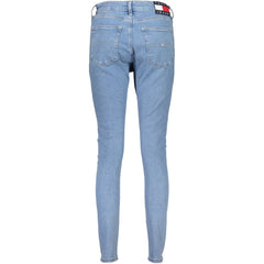 Tommy Hilfiger Azzurro Damenjeans aus Baumwolle
