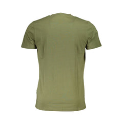 Cavalli Class Verde Baumwolle Herren T-Shirt