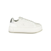 Calvin Klein White Leather Women Sneaker