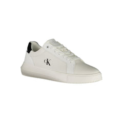 Calvin Klein Bianco Polyurethan Herren-Sneaker