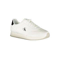 Calvin Klein Bianco Polyurethan Herren-Sneaker