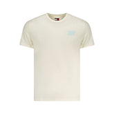 Tommy Hilfiger Beige Cotton Men T-Shirt