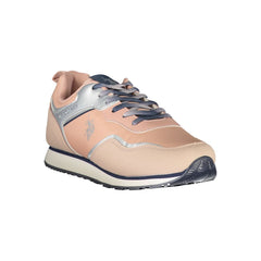 U.S. POLO ASSN. Rosa Polyurethan Damen-Sneaker