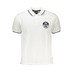 North Sails White Cotton Men's Polo Shirt