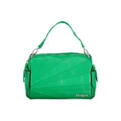 Desigual Grüne Handtasche für Damen aus Polyurethan