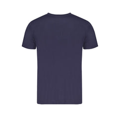 Norwegen 1963 Blaues Baumwoll-Herren-T-Shirt