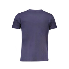 Norwegen 1963 Blaues Baumwoll-Herren-T-Shirt
