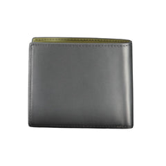 Tommy Hilfiger Black Leather Men Wallet
