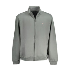Napapijri Grünes Baumwoll-Herren-Sweatshirt