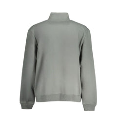Napapijri Grünes Baumwoll-Herren-Sweatshirt
