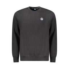 North Sails Schwarzes Baumwoll-Sweatshirt für Herren