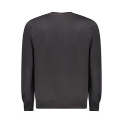 North Sails Black Cotton Men Sweater