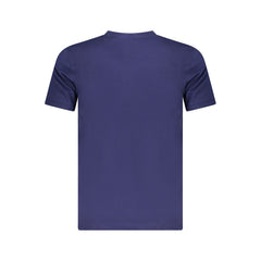 Cavalli Class Blue Cotton Men T-Shirt