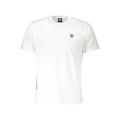 North Sails Bianco Baumwoll Herren T-Shirt