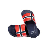 Noorwegen 1963 Blauwe Plastic Herenslipper