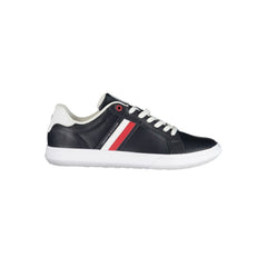 Tommy Hilfiger – Blaue Leder-Sneaker für Herren