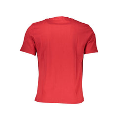 North Sails Rosso Herren-T-Shirt aus Baumwolle