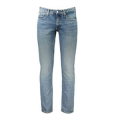 Calvin Klein Blue Cotton Men Jeans