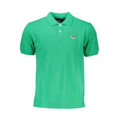 North Sails Verde Baumwoll-Polohemd für Herren