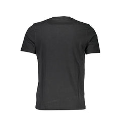 North Sails Schwarzes Baumwoll-Herren-T-Shirt
