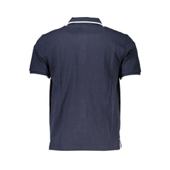 North Sails Blaues Baumwoll-Herrenpolo