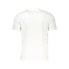 North Sails Bianco Baumwoll-Herren-T-Shirt