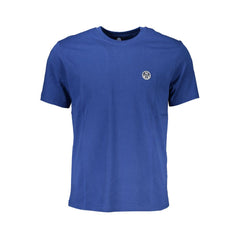 North Sails Herren T-Shirt aus blauer Baumwolle