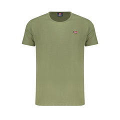 Norwegen 1963 Verde Baumwoll Herren T-Shirt