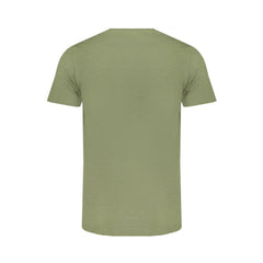 Norwegen 1963 Verde Baumwoll Herren T-Shirt