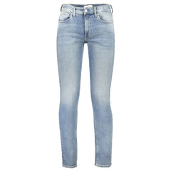 Calvin Klein Blu Cotton Slim Jeans für Herren