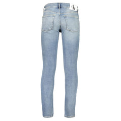 Calvin Klein Blu Cotton Slim Jeans für Herren