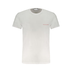 Trussardi White Cotton Herren T-Shirt