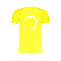 Trussardi gelbes Herren-T-Shirt aus Baumwolle