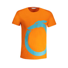 Trussardi Arancione Baumwoll T-Shirt für Herren