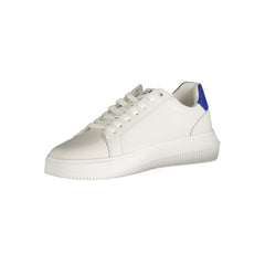 Calvin Klein Herren-Sneaker aus weißem Leder