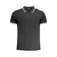 Cavalli Class Nero Baumwoll-Polo für Herren