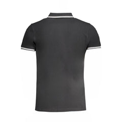 Cavalli Class Nero Baumwoll-Polo für Herren